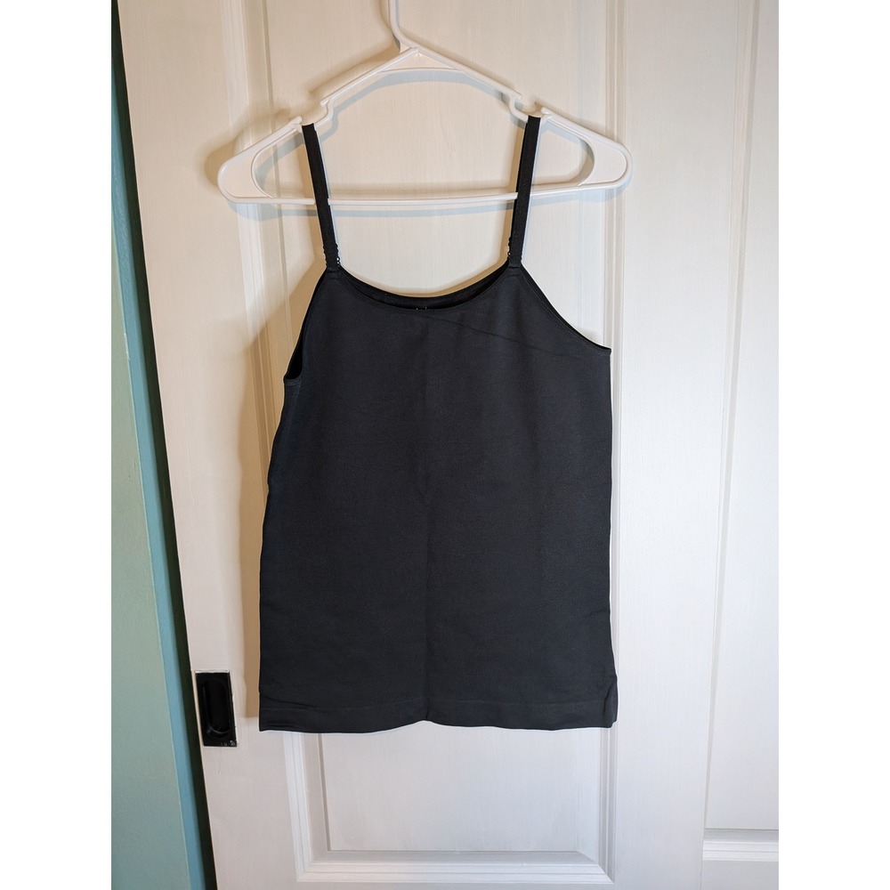 Shapermint Essentials Black Compression Camisole Tank Top 2XL 62001 RN 156403